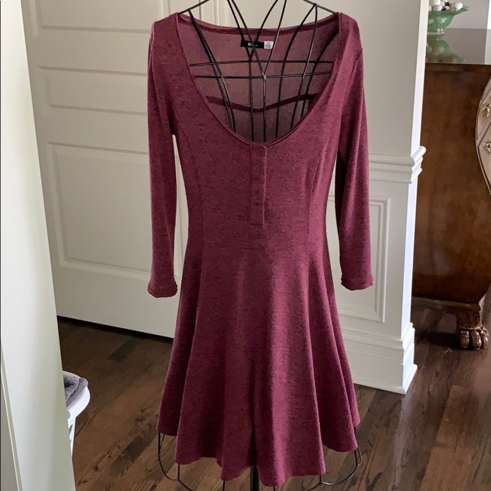BDG 3/4 Sleeve Skater Dress - Size Large